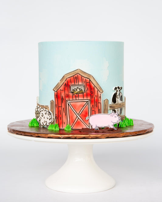A Day on the Farm Cake