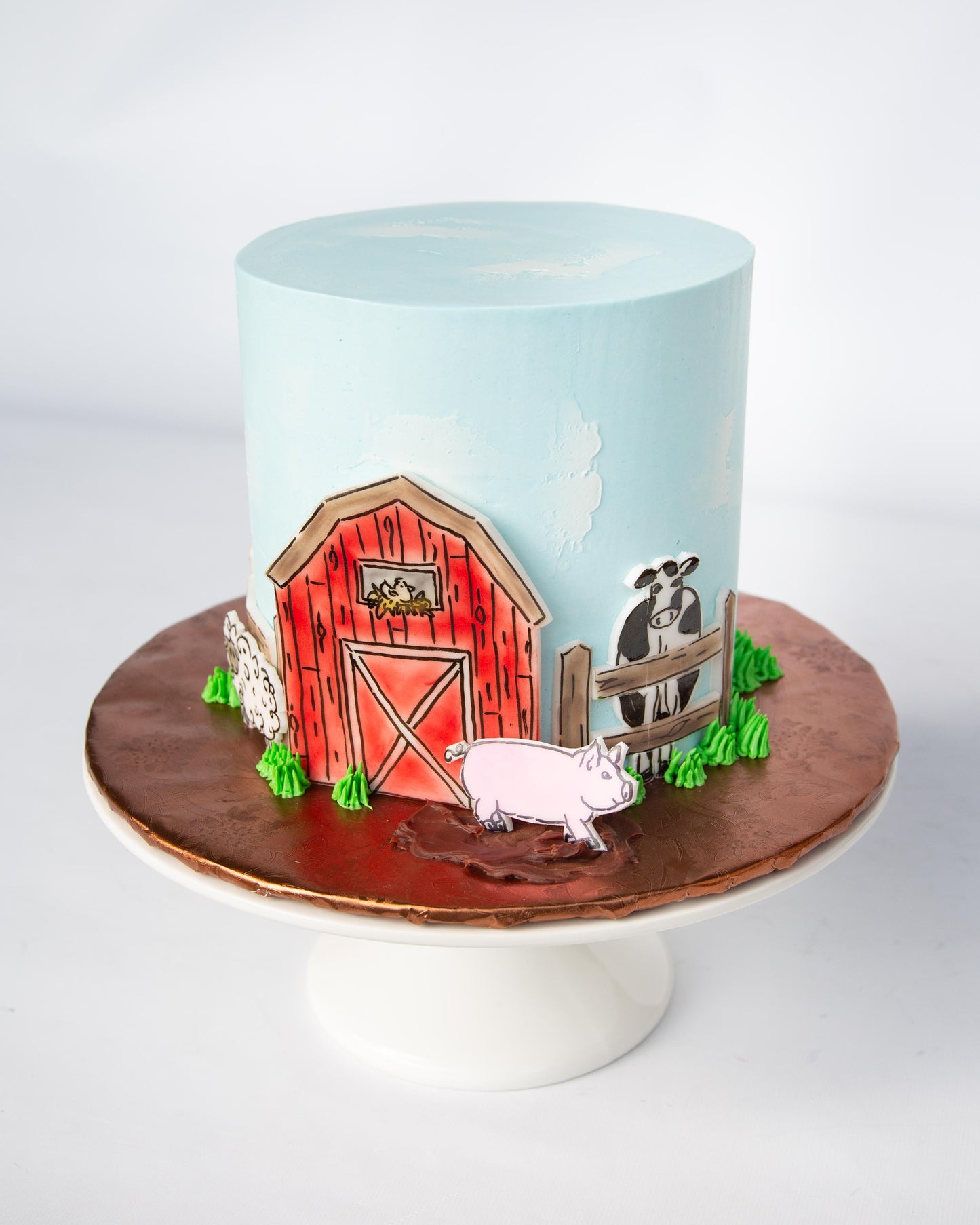 A Day on the Farm Cake