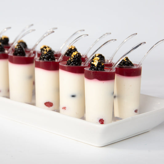 Berry Panna Cotta Shooters (GF) (Sets of 12)