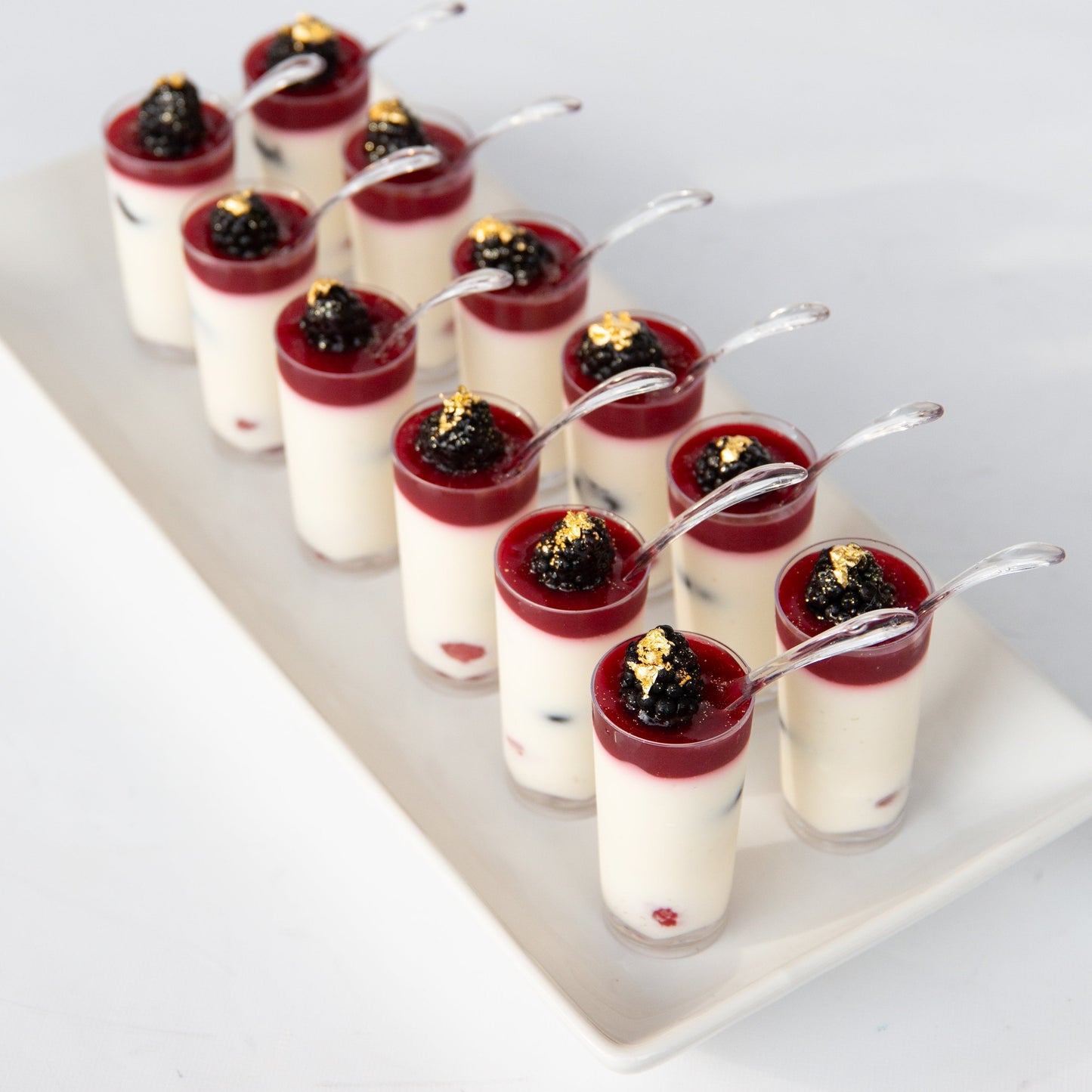 Berry Panna Cotta Shooters (GF) (Sets of 12)