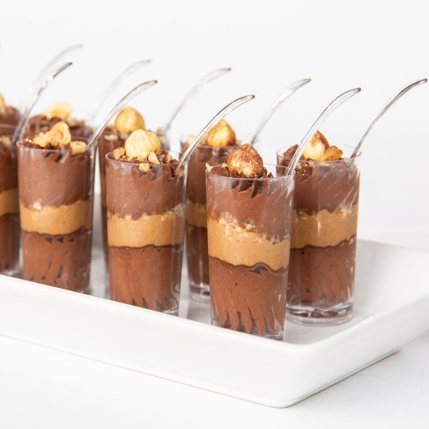 Chocolate-Hazelnut Mousse Shooters (GF) (Sets of 12)