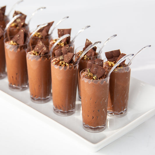 Chocolate Mousse Shooters (GF) (Sets of 12)