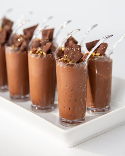 Chocolate Mousse Shooters (GF) (Sets of 12)