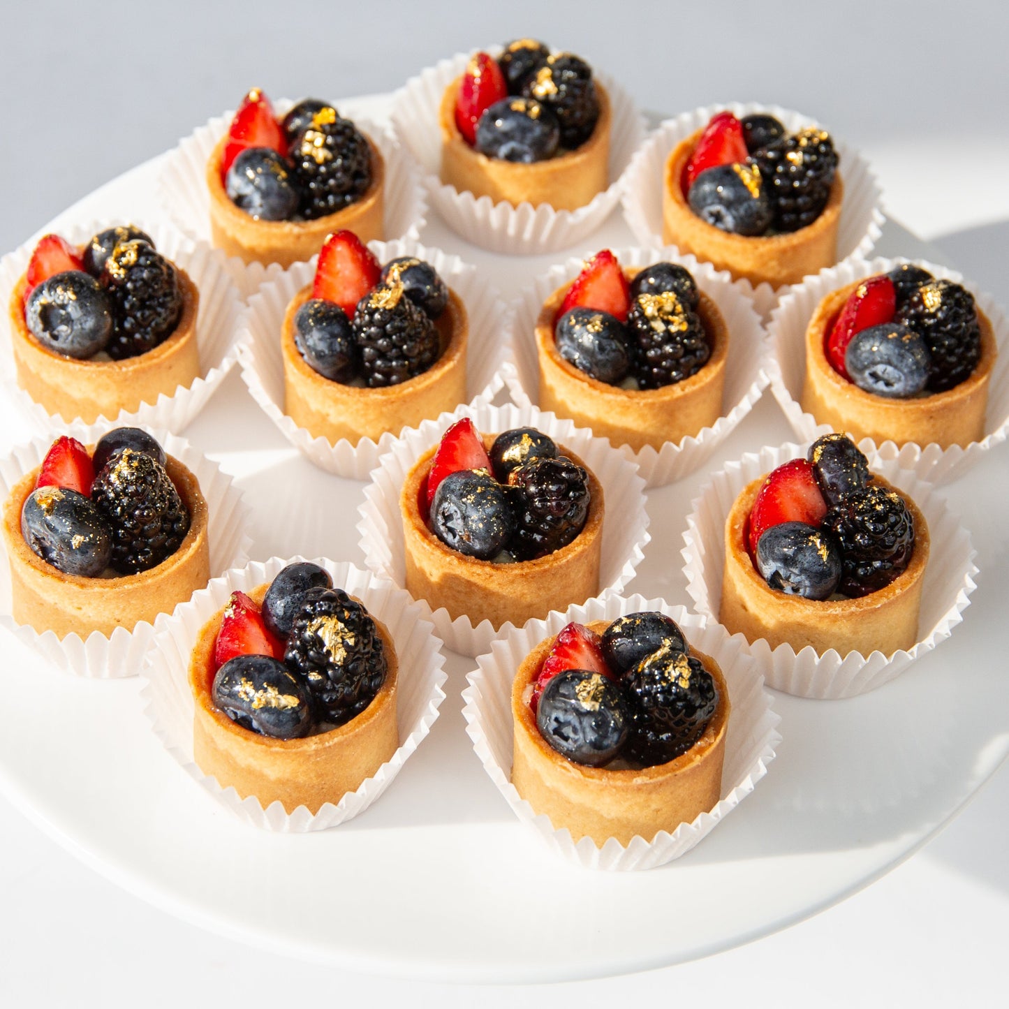 Fresh Berry Tarts (Sets of 12)