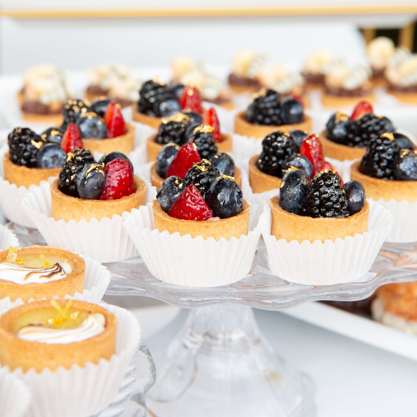 Fresh Berry Tarts (Sets of 12)