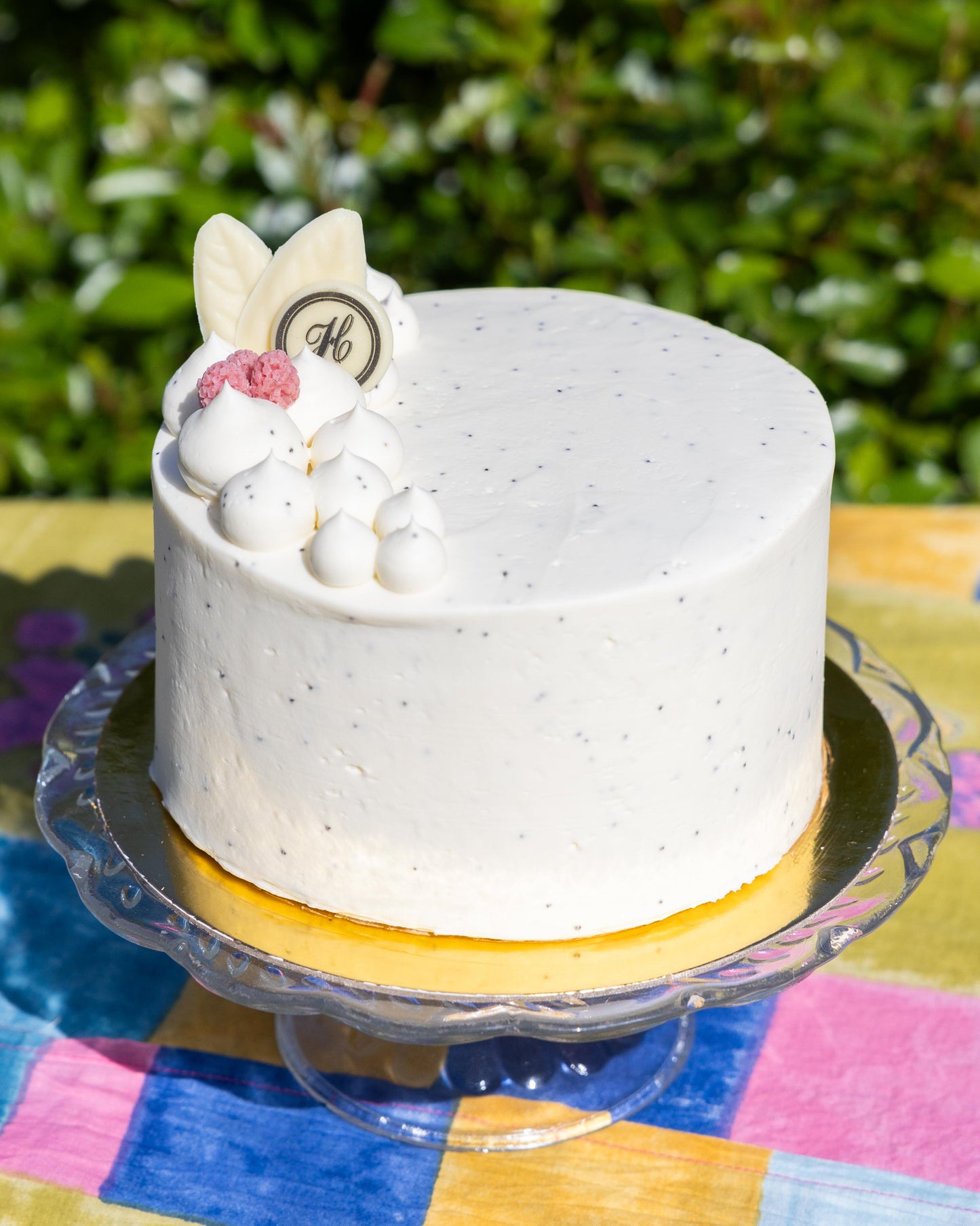 6-Inch Oregon Berry Poppy Cake (Sold Out)