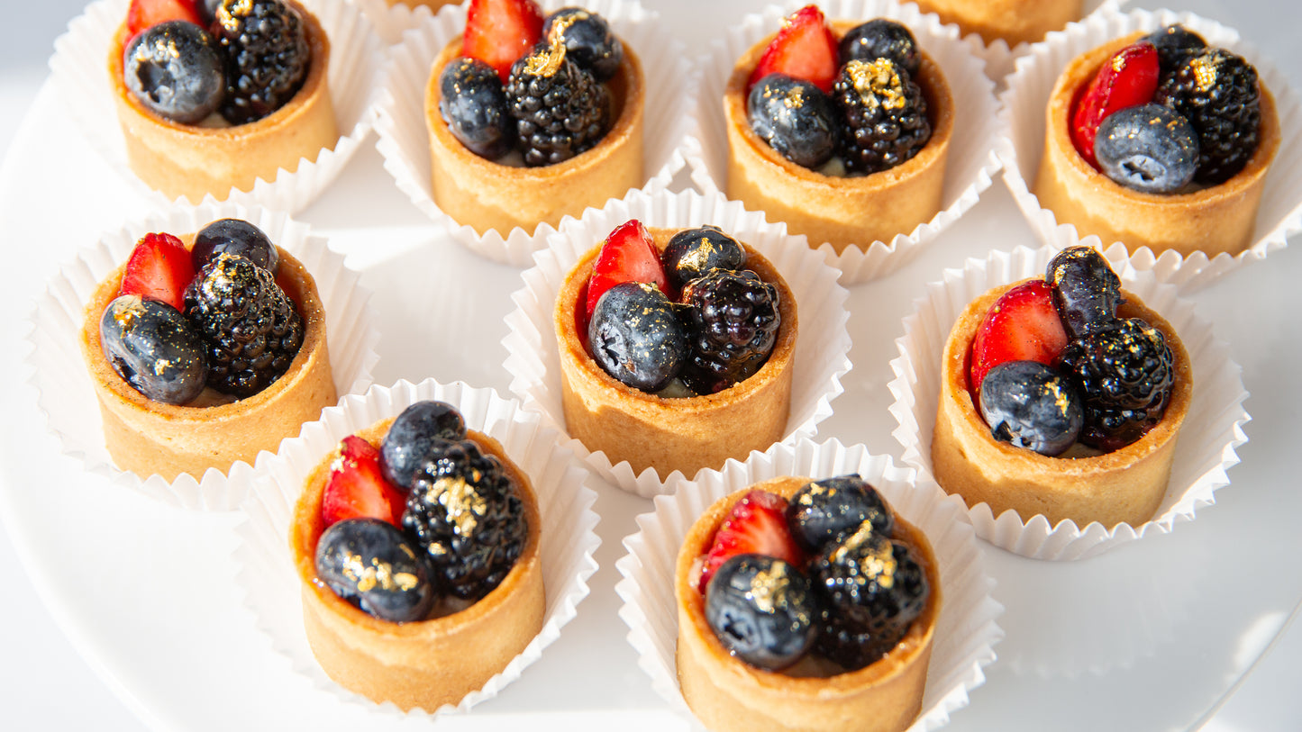 Fresh Berry Tarts (Sets of 12)