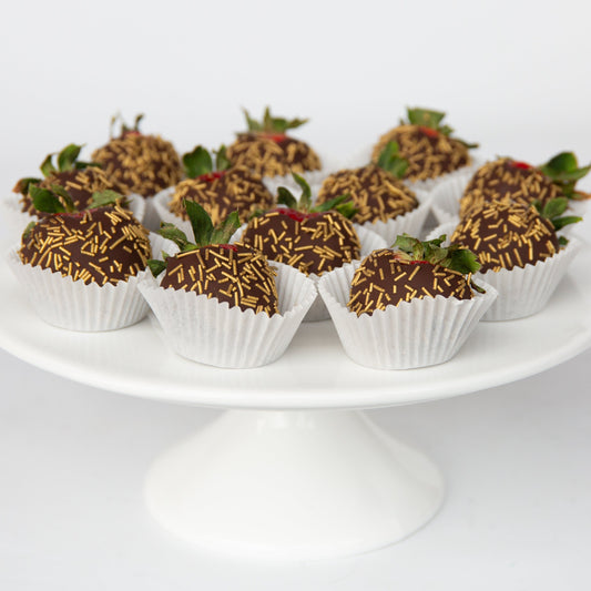 Chocolate-Dipped Strawberries (Sets of 12)