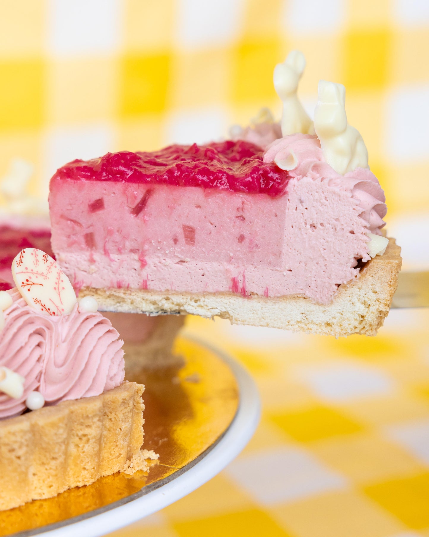 Strawberry Rhubarb Tart