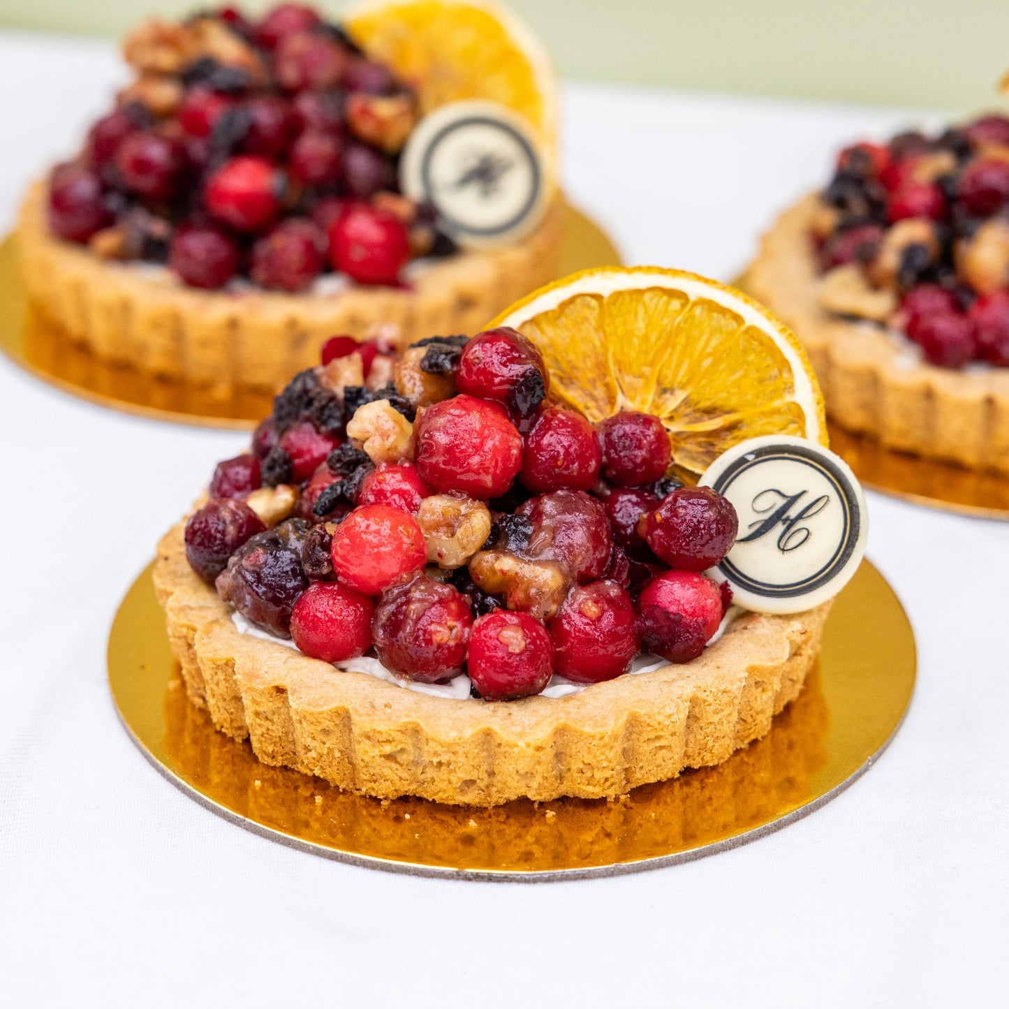 Cranberry Walnut Tart (Seasonal)