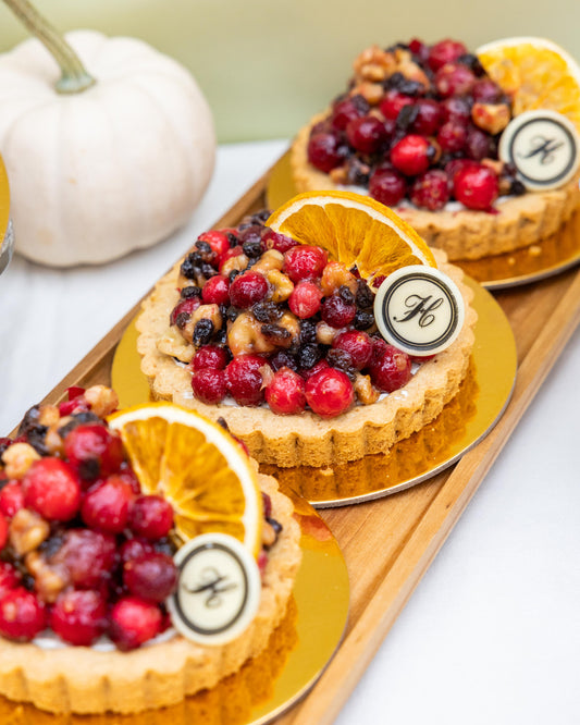 Cranberry Walnut Tart (Seasonal)