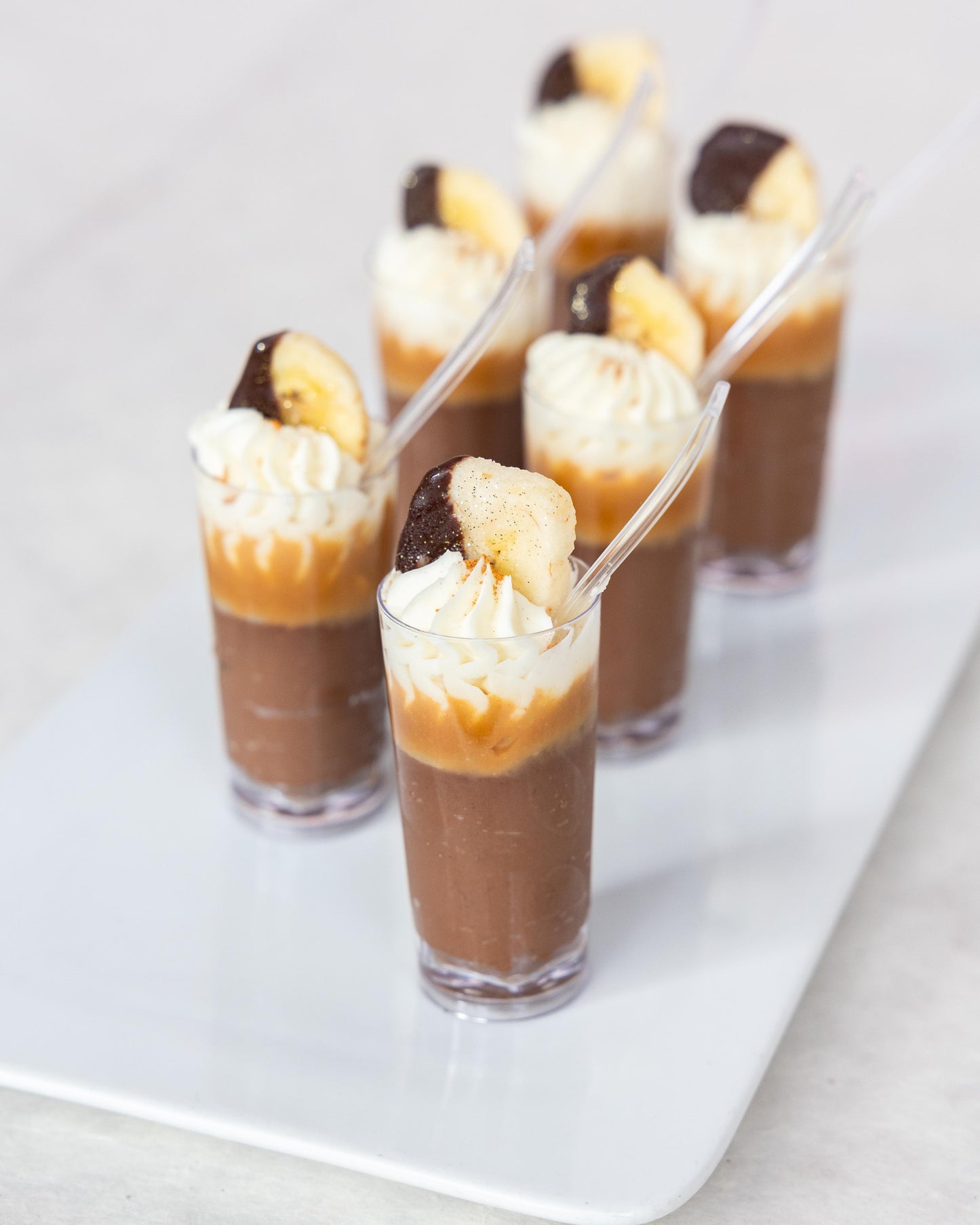 Chocolate Bananas Foster Shooters (GF) (Sets of 6)