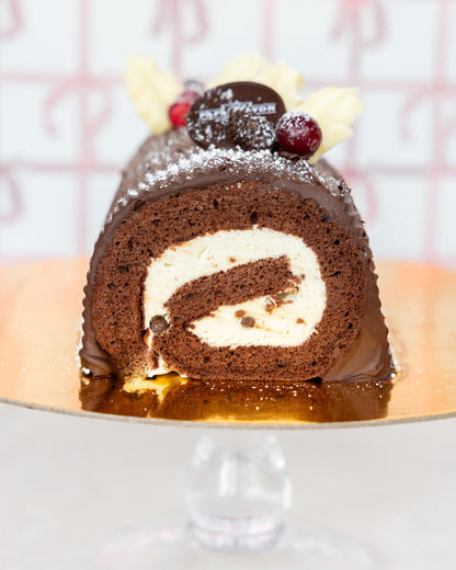 Eggnog Bûche de Noël