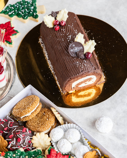 Eggnog Bûche de Noël