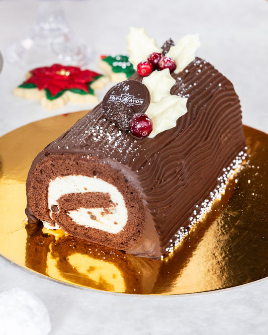 Eggnog Bûche de Noël