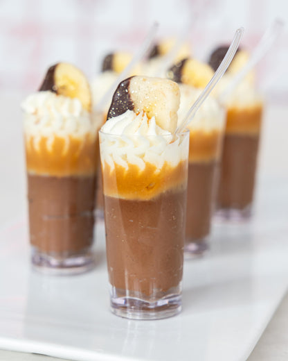 Chocolate Bananas Foster Shooters (GF) (Sets of 6)