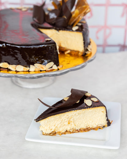 English Toffee Cheesecake