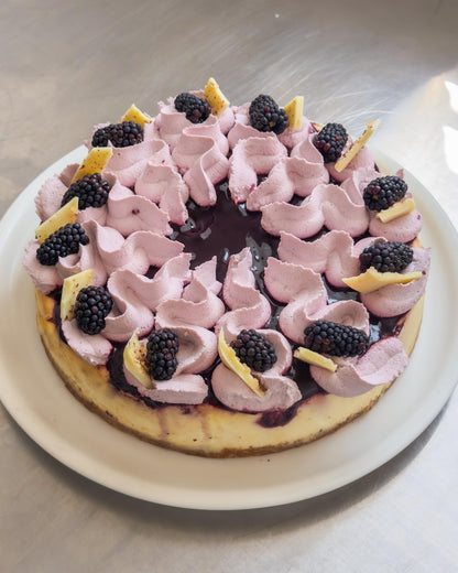 Oregon Blackberry Cheesecake