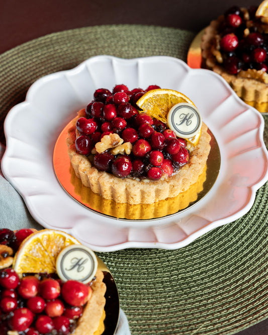 Cranberry Walnut Tart (Seasonal)