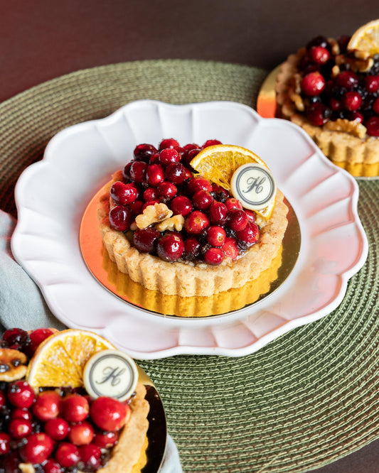 Cranberry Walnut Tart (Seasonal)