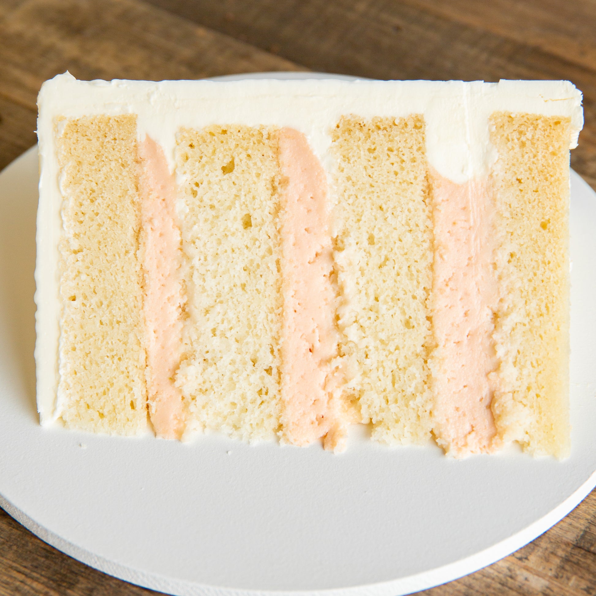 Strawberry Champagne Cake