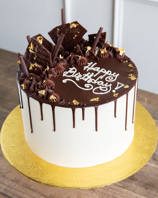 Deluxe Dark Chocolate Cake