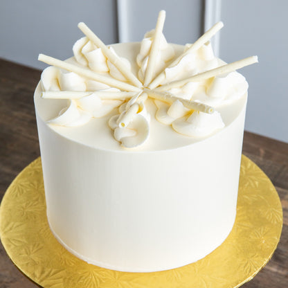 Vanilla Bean Custard Cake