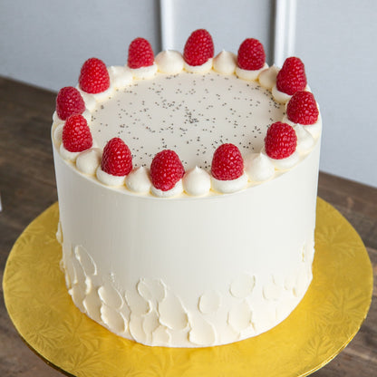 Raspberry Poppyseed Cake