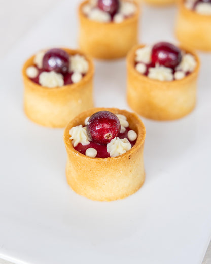 Cranberry Curd Tarts (Sets of 6)